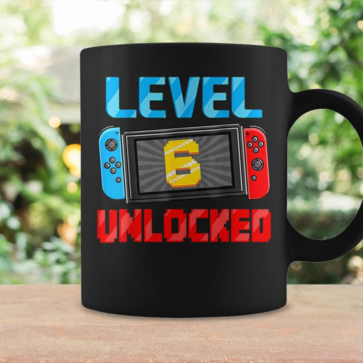 Level 6 Unlocked Gamer 6Th Birthday Video Game Boys Coffee Mug Gifts ideas