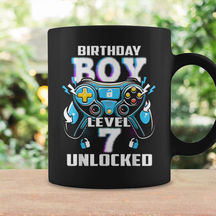 Level 7 Unlocked Video Game 7Th Birthday Gamer Boys Coffee Mug Gifts ideas