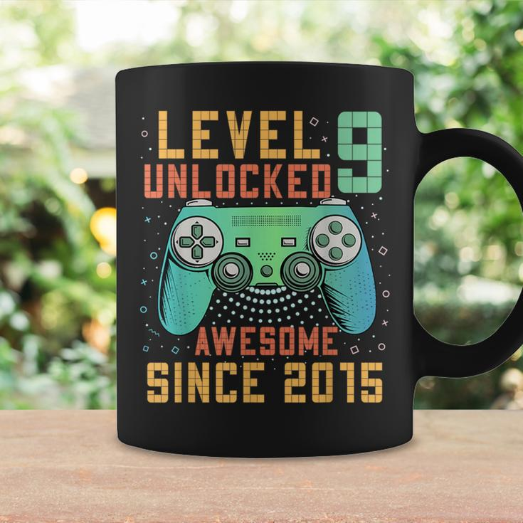 Level 9 Unlocked 9Th Birthday 9 Year Old Gamer Bday Coffee Mug Gifts ideas