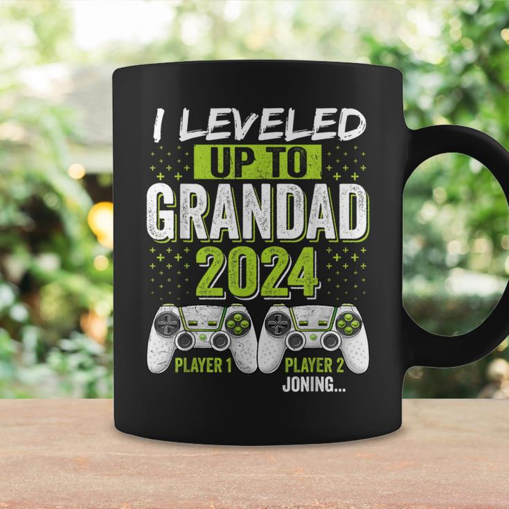 I Leveled Up To Grandad 2024 Soon To Be Grandad Fathers Day Coffee Mug Gifts ideas