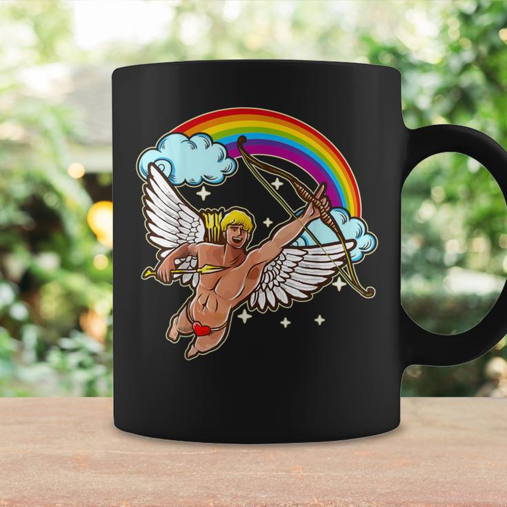 Lgbt Cupid Pride & Gay Lesbian Valentine Love Flag Coffee Mug Gifts ideas