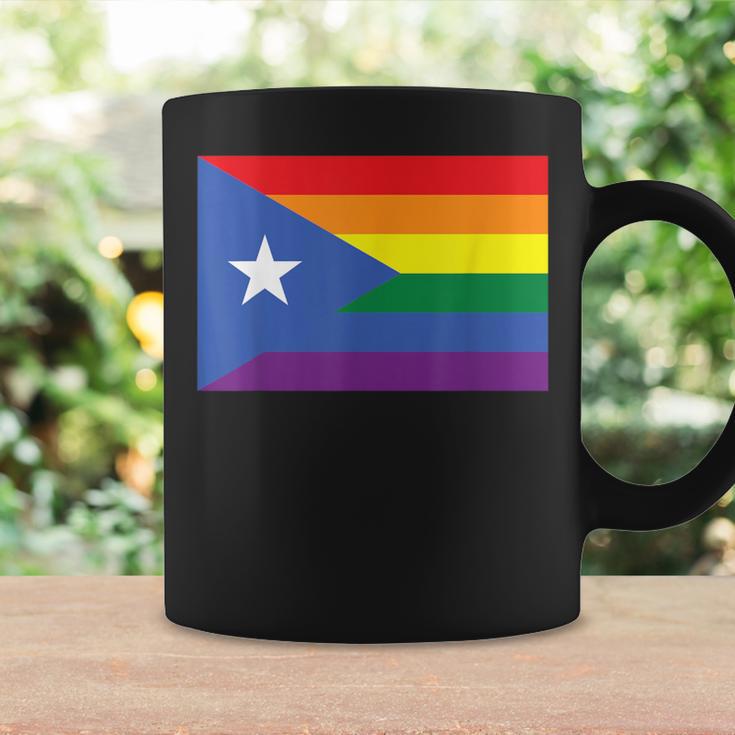 Lgbt Gay Pride Rainbow Puerto Rican Flag Coffee Mug Gifts ideas