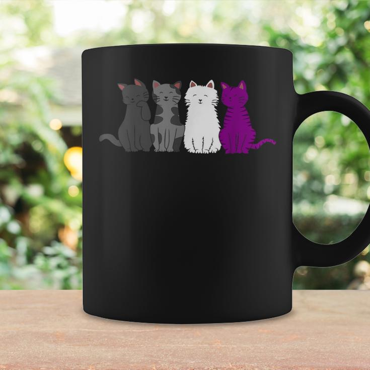 Lgbt Pride Cat Animal Ace Flag Asexuality Demisexual Asexual Coffee Mug Gifts ideas