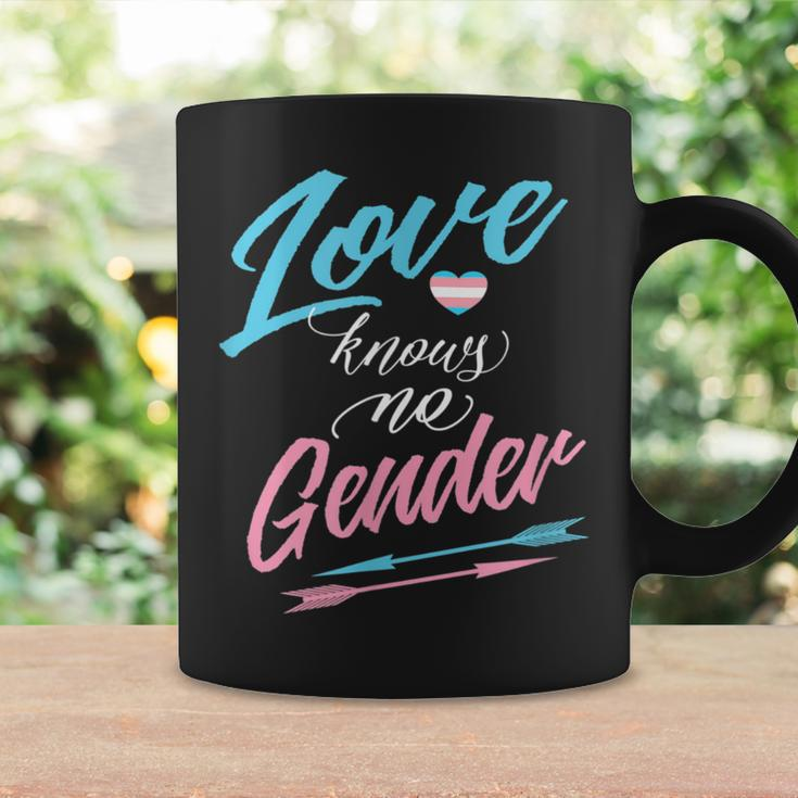 Lgbt Transgender -Love Knows No Gender With Arrows Coffee Mug Gifts ideas