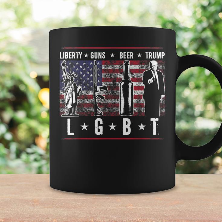 Liberty Guns Beer Trump Lgbt Parody Coffee Mug Gifts ideas