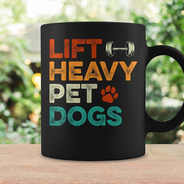 Lift Heavy Pet Dogs Gym Workout Pet Lover Canine Women Coffee Mug Gifts ideas