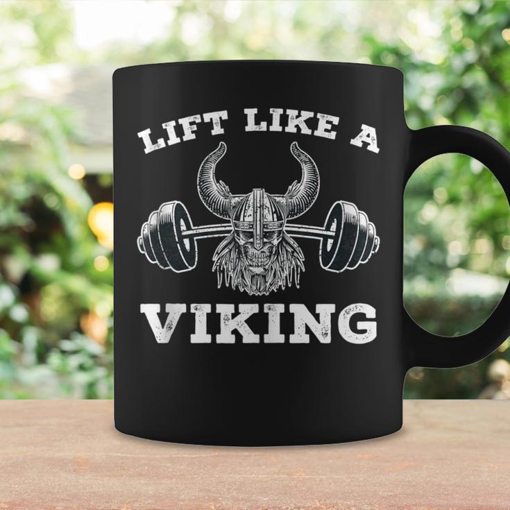 Lift Like A Viking Weight Lifting Gym Workout Fitness Coffee Mug Gifts ideas