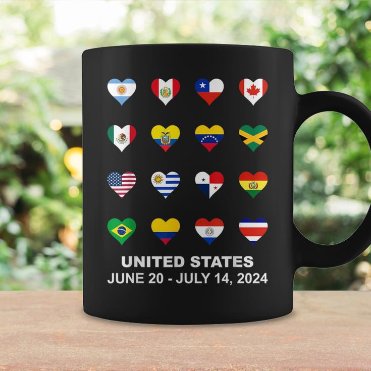 List Flag Of Countries In Copa United States Of America 2024 Coffee Mug Gifts ideas