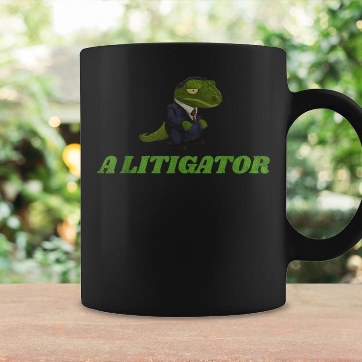 A Litigator Lawyer Alligator Suit Coffee Mug Gifts ideas