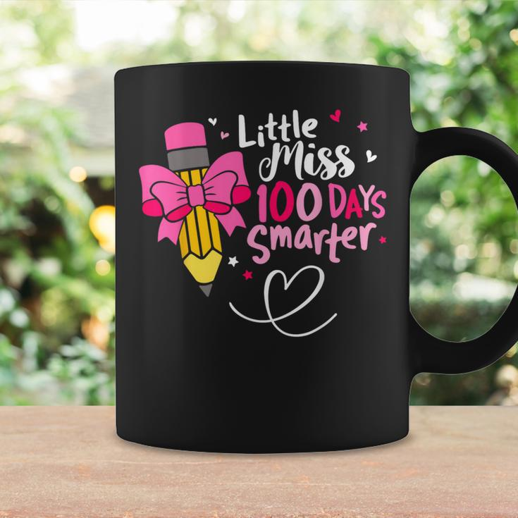 Little Miss 100 Days Smarter 100Th Day Of School Girls Kid Coffee Mug Gifts ideas