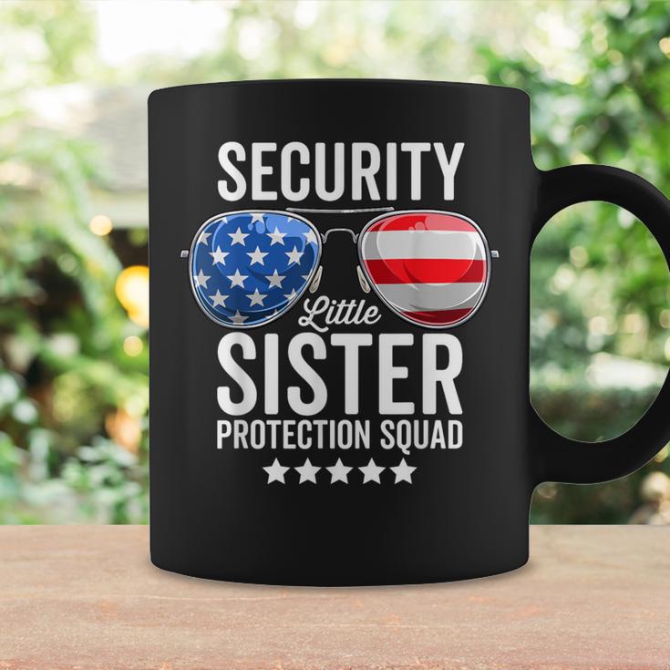 Little Sister Protection Squad Big Brother Security Coffee Mug Gifts ideas