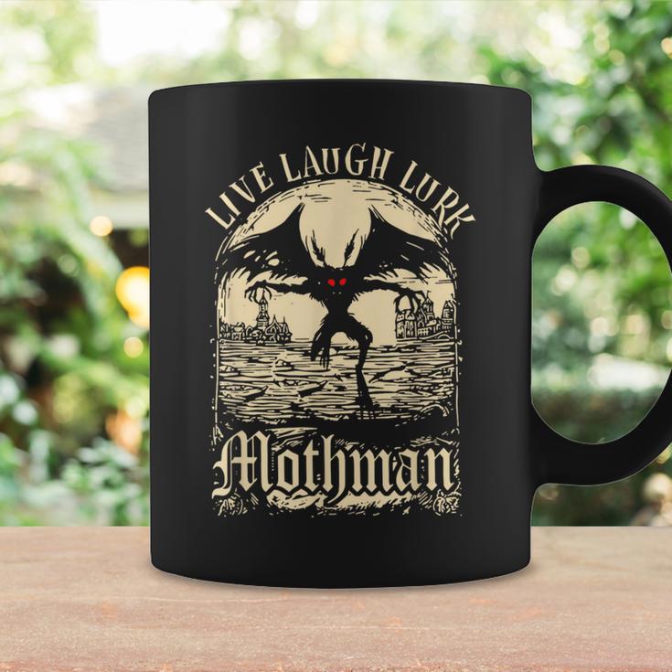 Live Laugh Lurk Mothman Coffee Mug Gifts ideas