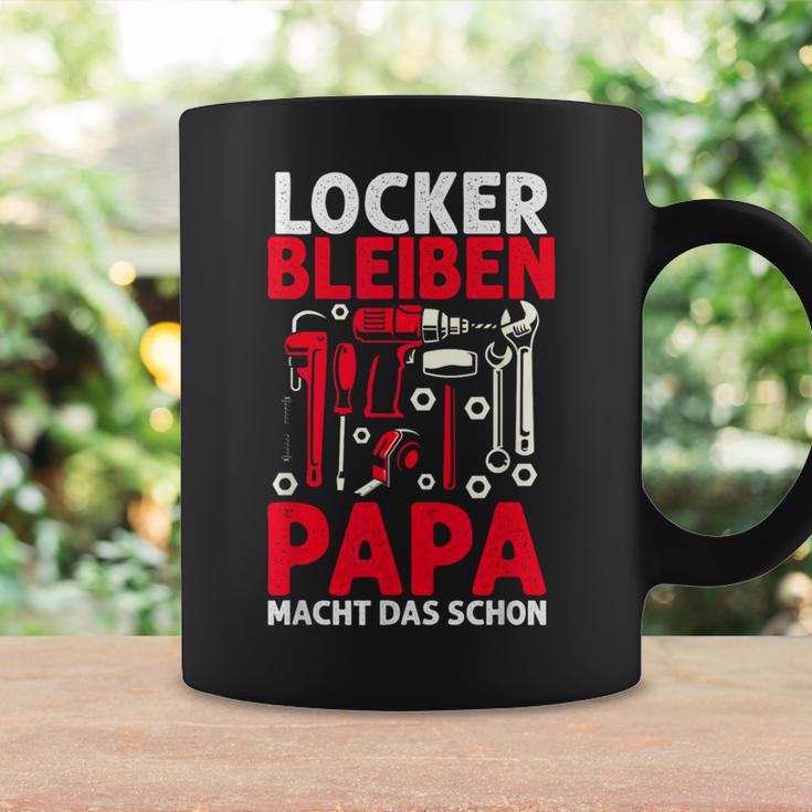 Locker Bleiben Papa Macht Das Schonateratertag Geschenk Tassen Geschenkideen