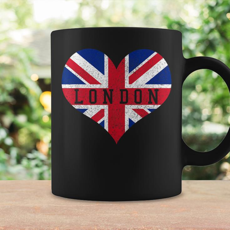 London Heart Flag Union Jack Uk England Souvenir Coffee Mug Gifts ideas
