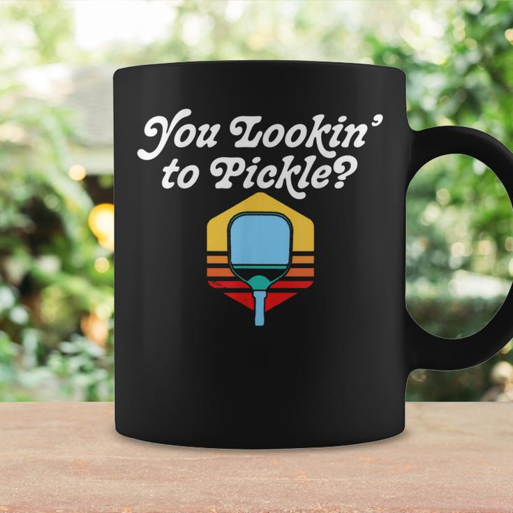 You Lookin' To Pickle Retro Vintage Lover Apparel Coffee Mug Gifts ideas