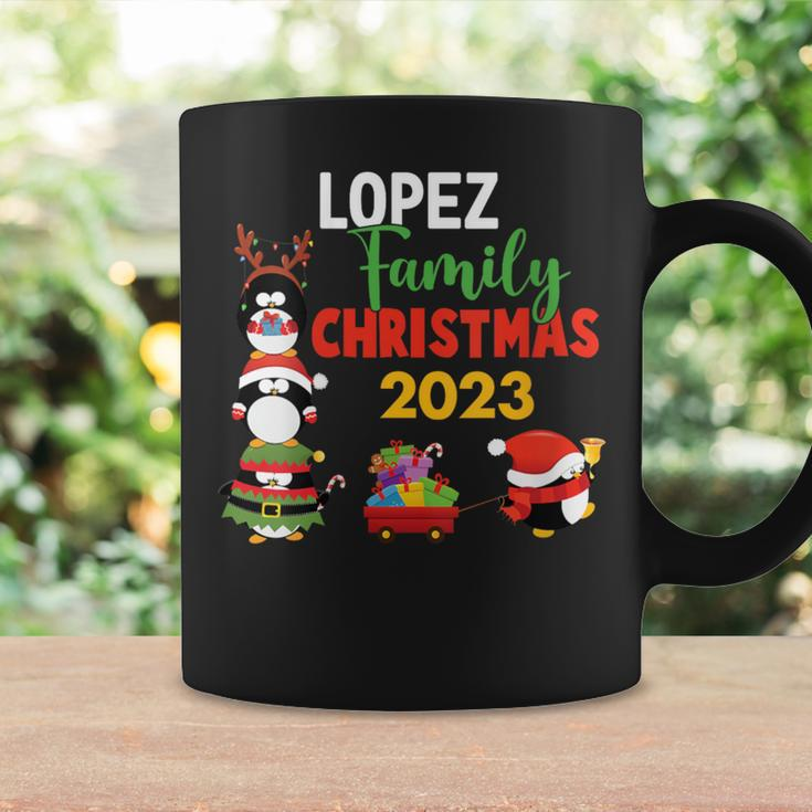 Lopez Family Name Lopez Family Christmas Coffee Mug Gifts ideas