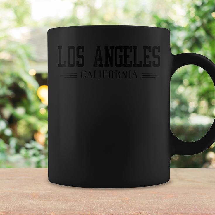Los Angeles California Gray Tassen Geschenkideen