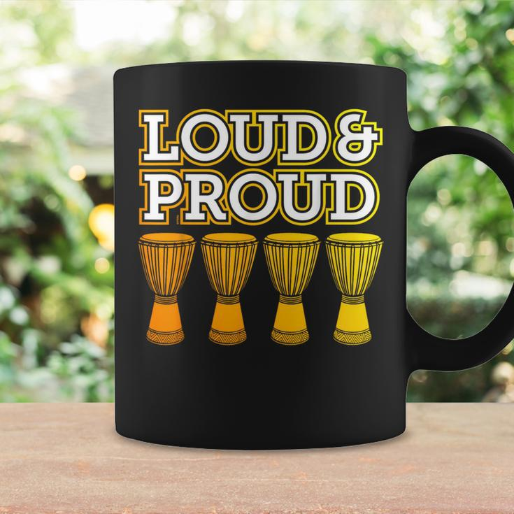 “Loud & Proud” A Djembe Joke For African Drumming Coffee Mug Gifts ideas