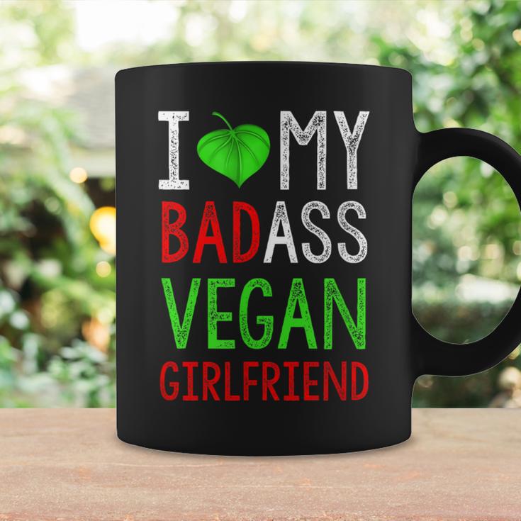 I Love My Badass Vegan Girlfriend Diet Lover Coffee Mug Gifts ideas