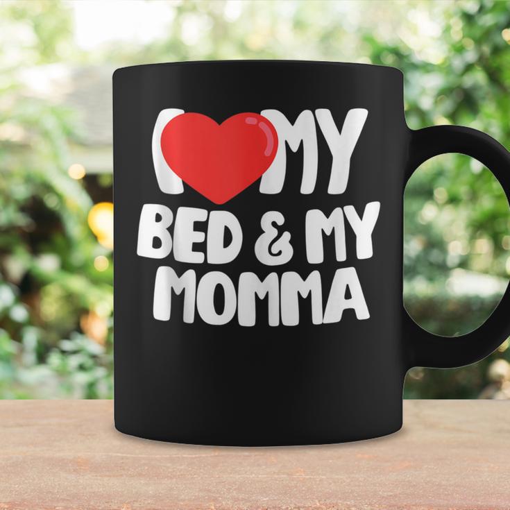 I Love My Bed And My Momma Coffee Mug Gifts ideas