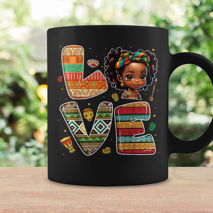 Love Black History Month Strong African Toddler Girls Coffee Mug Gifts ideas