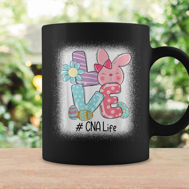 Love Bunny Cna Nurse Life Bleached Easter Day Cute Bunny Coffee Mug Gifts ideas