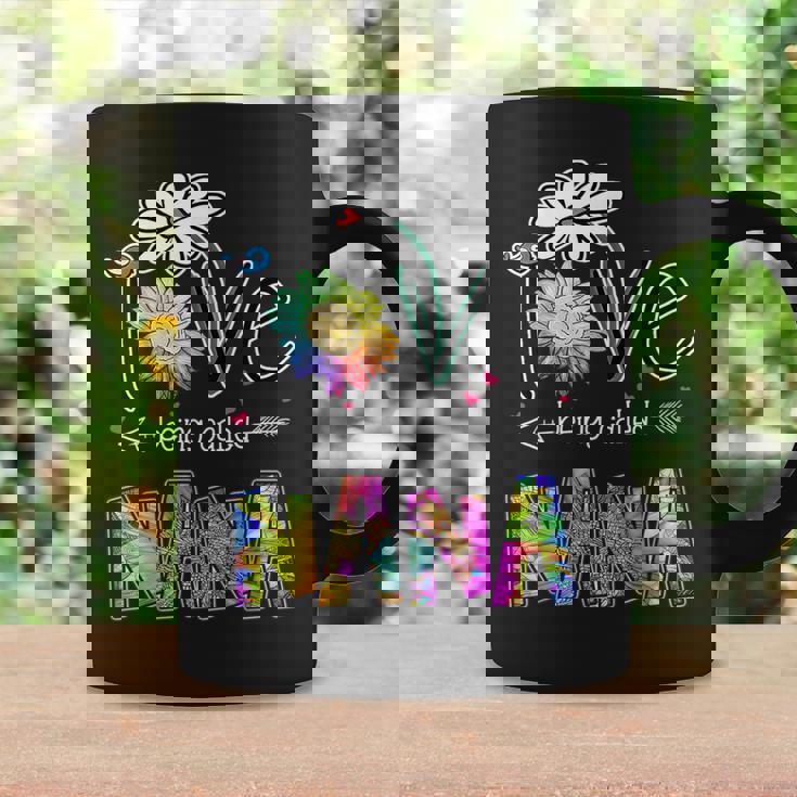 I Love Being Called Nana Sunflower Mother's Day Coffee Mug Gifts ideas