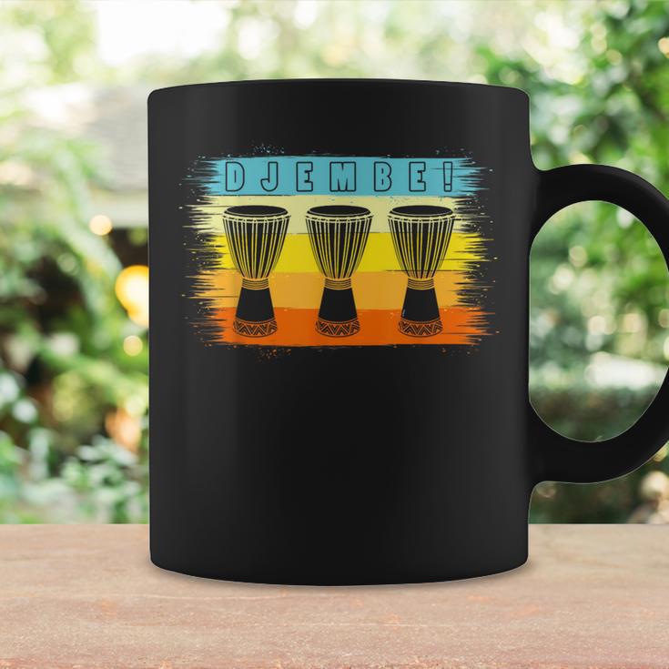 Love Djembe Drum Music Retro Vintage African Drumming Coffee Mug Gifts ideas