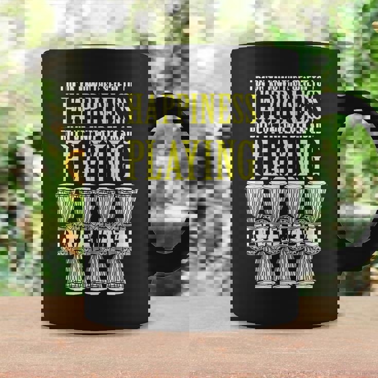 I Love Djembe Drumming Play African Drum Secret To Happiness Coffee Mug Gifts ideas