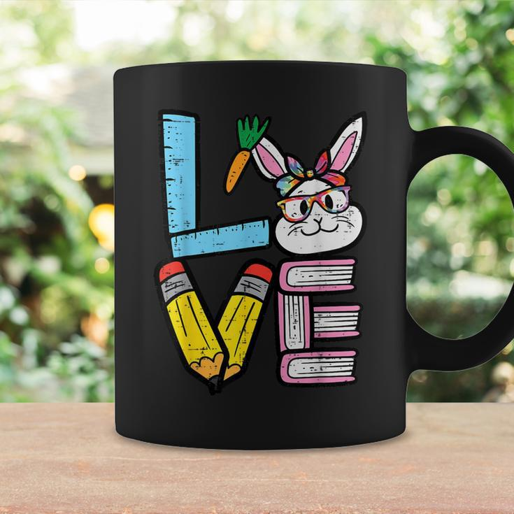 Love Easter Bunny Teacher Cute Rabbit Spring School Women Coffee Mug Gifts ideas