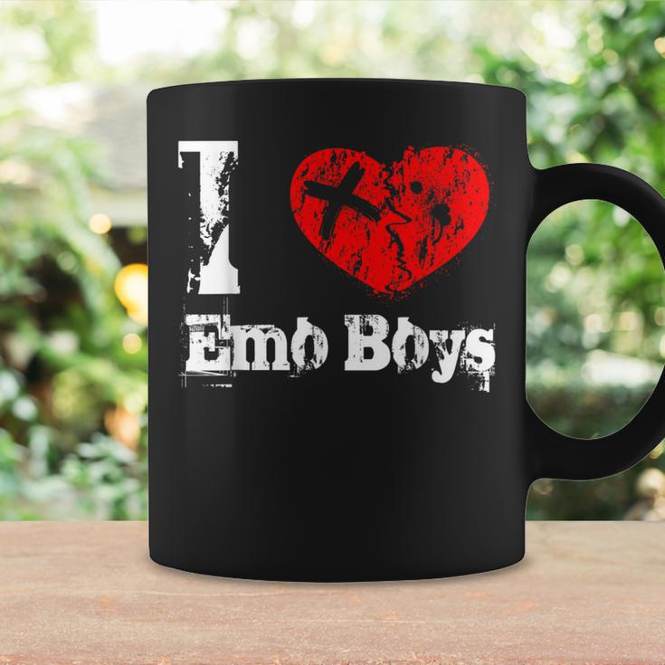 I Love Emo Boys I Love Emo Girls Emo Goth Matching Coffee Mug Gifts ideas