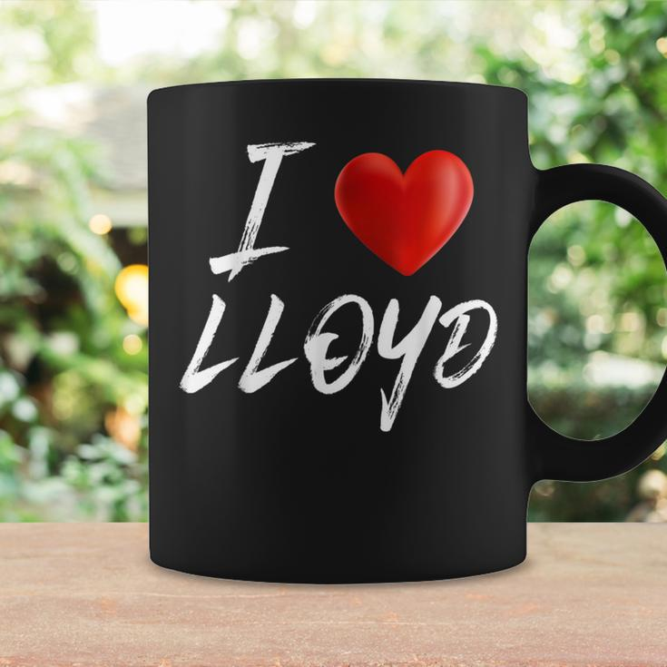 I Love Heart Lloyd Family NameCoffee Mug Gifts ideas