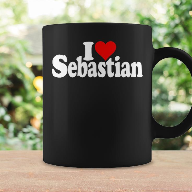 I Love Heart Sebastian Name On A Coffee Mug Gifts ideas