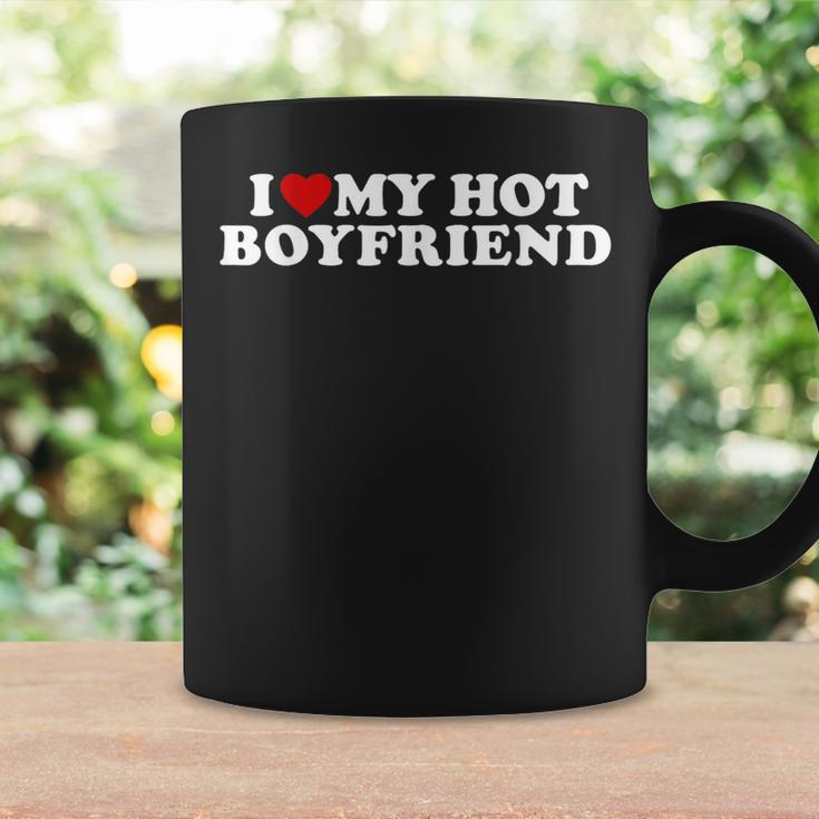 I Love My Hot Boyfriend I Heart My Hot Bf Coffee Mug Gifts ideas