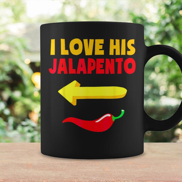 I Love His Jalapeno Matching Couple Cinco De Mayo Womens Coffee Mug Gifts ideas