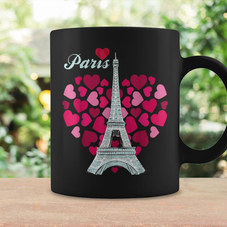 Love Paris Heart Eiffel Tower Souvenir France French Love Coffee Mug Gifts ideas