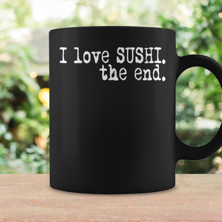 I Love Sushi For Boys Girls Foodie Coffee Mug Gifts ideas