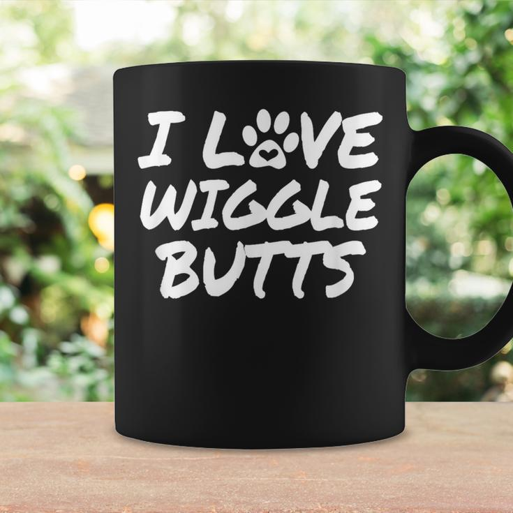 I Love Wiggle Butts Dog Lovers Coffee Mug Gifts ideas