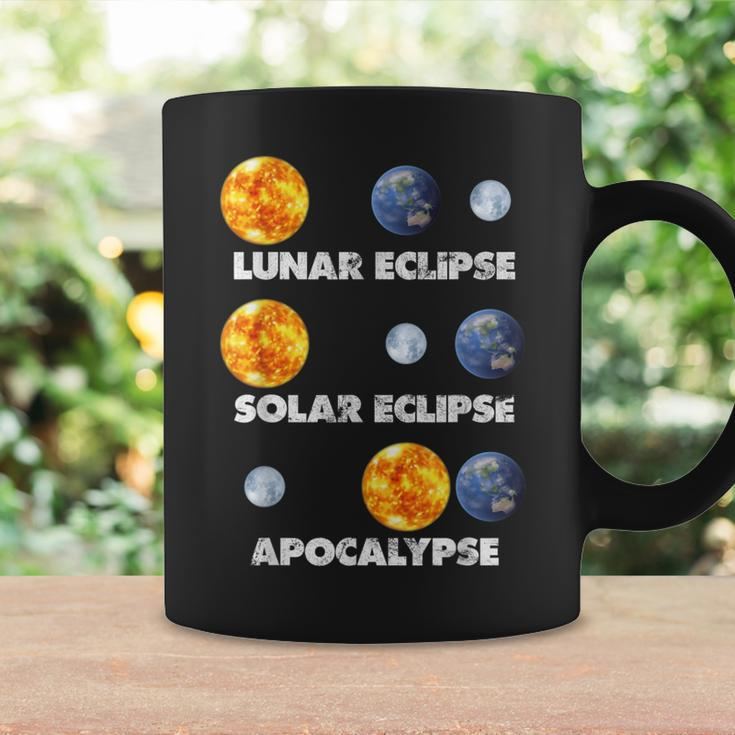 Lunar Eclipse Solar Eclipse Apocalypse Astronomy Coffee Mug Gifts ideas