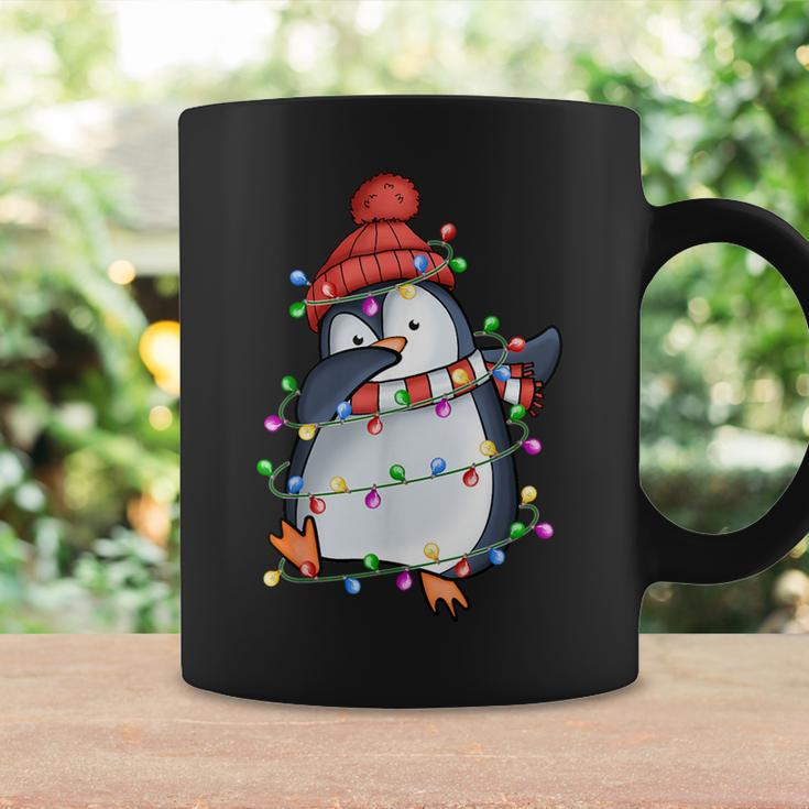Lustiger Pinguin Weihnachten Dabbing Black Tassen Geschenkideen