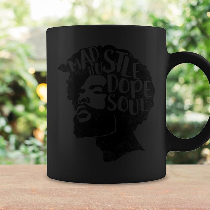 Mad Hustle Dope Soul Afroman Natural Hair Words Dad Brother Coffee Mug Gifts ideas
