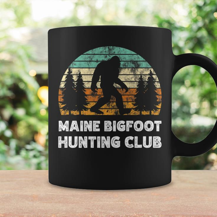 Maine Bigfoot Hunting Club Sasquatch Fan Coffee Mug Gifts ideas