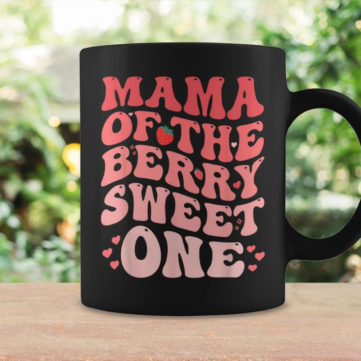 Mama Of The Berry Sweet One Birthday Strawberry Girl Coffee Mug Gifts ideas