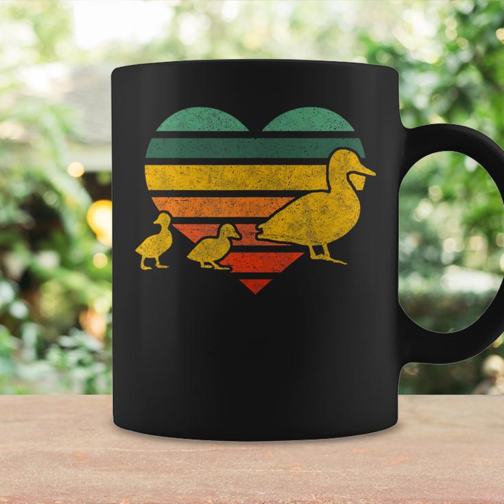 Mama Duck 2 Ducklings Animal Family Heart Coffee Mug Gifts ideas