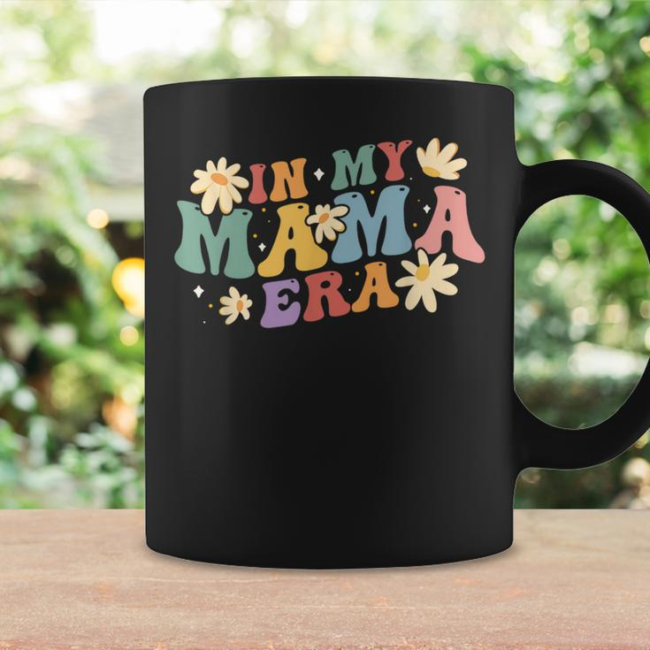 In My Mama Era Groovy Retro Mom Mother's Day 2024 Coffee Mug Gifts ideas