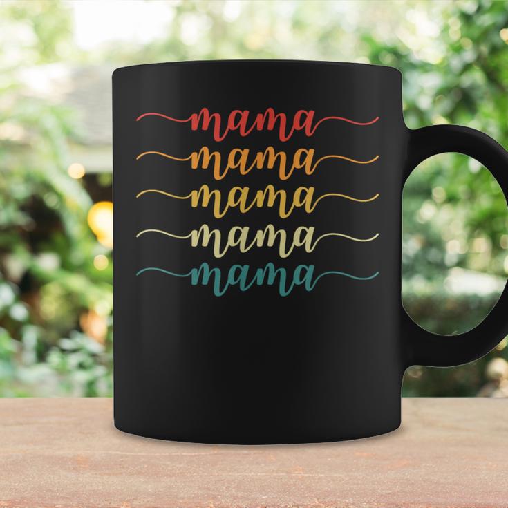 Mama Retro Simple Cute Calligraphy Mama Coffee Mug Gifts ideas