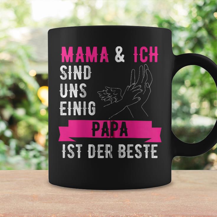 Mama Und Ich Sind Uns Einig Papa Ist Der Beste Kapuzenjacke Tassen Geschenkideen