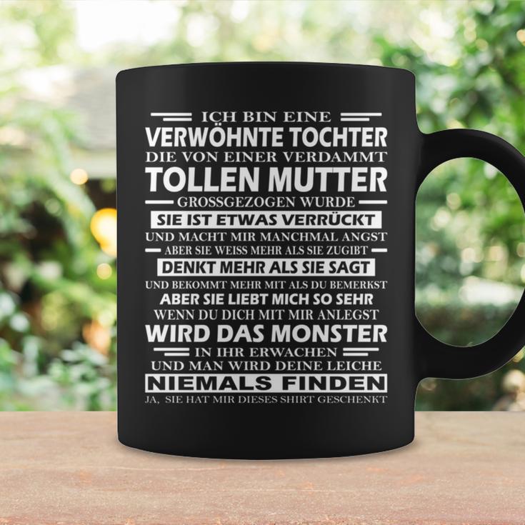 Mama Und Tochter Geschenk Ich Bin Eineerwöhnte Tochter Tassen Geschenkideen