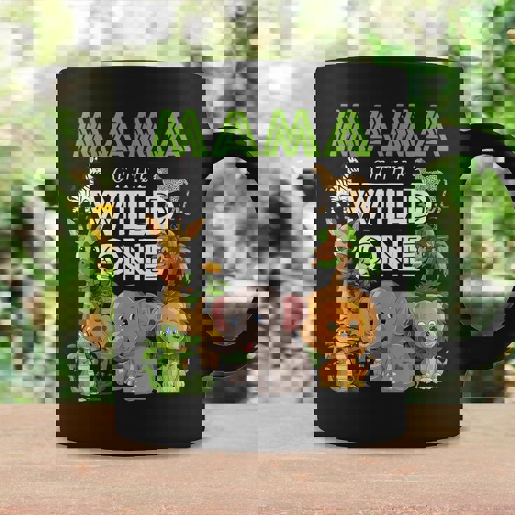 Mama Of The Wild One Zoo Birthday Safari Jungle Animal Coffee Mug Gifts ideas