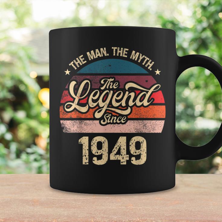 The Man The Myth The Legend Since 1949 Birthday Mens Coffee Mug Gifts ideas